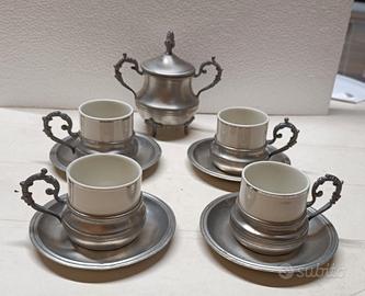 Set di zuccheria e tazzine vintage