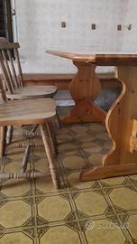 tavolo frattino in legno chiaro