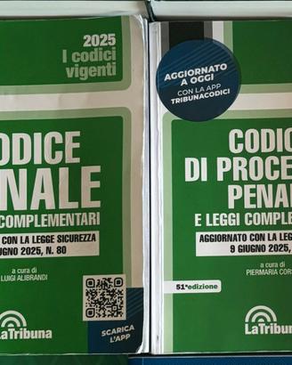 Codice penale e di procedura penale 2025 LaTribuna