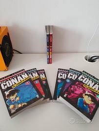 Detective Conan vs uomini in nero serie manga