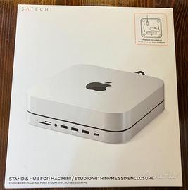 SATECHI Mac Mini Hub & Stand anche per SSD
