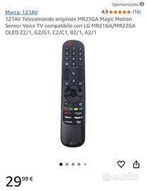 telecomando smart tv LG