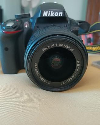 Reflex digitale Nikon D 3300 come nuova