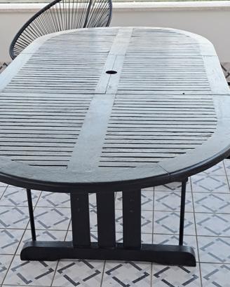 tavolo in tek da.giardino