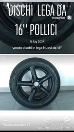 Dischi i lega 16''  nuovi