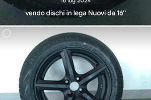 Dischi i lega 16''  nuovi