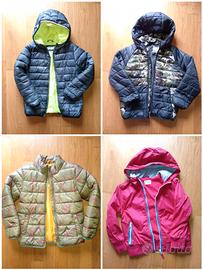 giubbini bimbo 5/6 anni