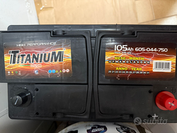 Batteria TITANIUM 12V 105A/h 605-044-750