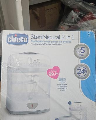 sterilizzatore biberon, ciucci, chicco