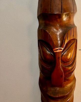 Maschera Africana Tiki Originale Anni 60