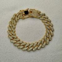 Bracciale stile Cubano color Oro Unisex