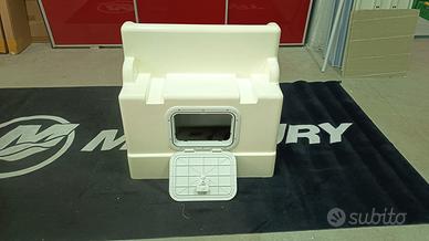 Seduta consolle con porta salvagente