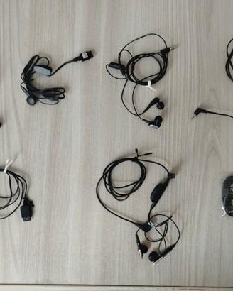 Auricolari per vari modelli