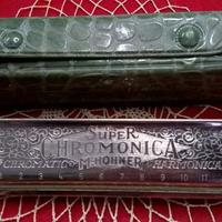 Armonica Hohner Super Chromonica con custodia