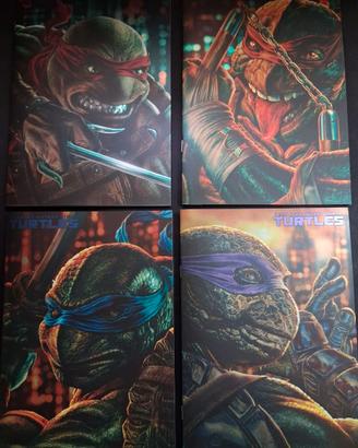 Tartarughe ninja 1-4 variant Lee Bermejo