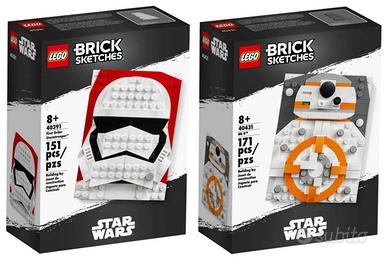 LEGO Star Wars Brick Sketches 40431 40391 BB 8