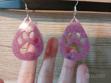 orecchini con zampa