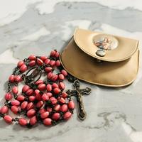 Rosario antico con borsettina originale