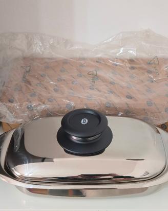 Lasagnera AMC in Acciaio Inox con Coperchio