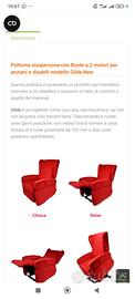 poltrona comfort relax motorizzata mod 321