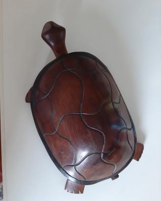 tartaruga in legno