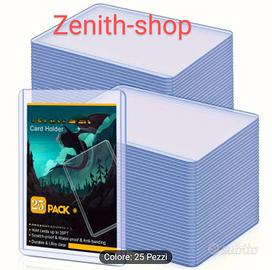 Toploader rigido per carte collezionabili 