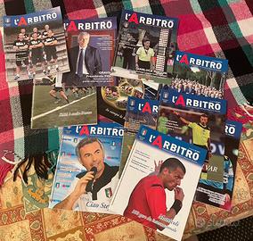 Set di 11 riviste ufficiali“L’Arbitro”