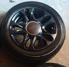 CERCHI LEGA FIAT 500 + GOMME 185/55/15
