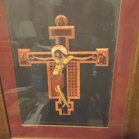 Litografia delle Poste riproduzione crocifisso