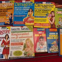Lotto riviste / libretti RIZA (Salute Dimagrire)