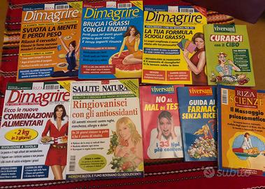 Lotto riviste / libretti RIZA (Salute Dimagrire)