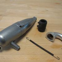 Kyosho scarico completo IF243B + IG004 accessori