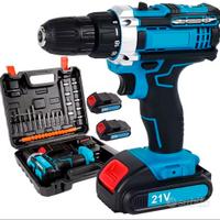 Avvitatore Trapano potente 2 batterie set valigia