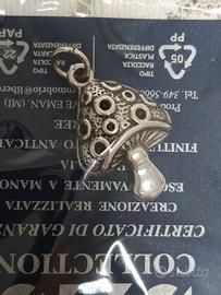 Charm funghetto Brio Collection nikel free