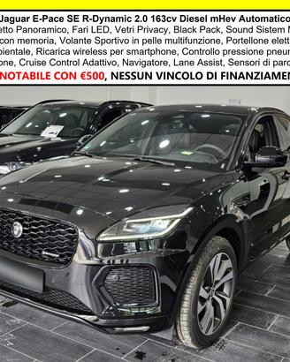 Jaguar E-Pace R-Dynamic SE Navi Camera Tetto C.20