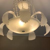 Lampadario in vetro fine 800 primo del 900