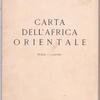Carta dell'Africa Orientale 1935