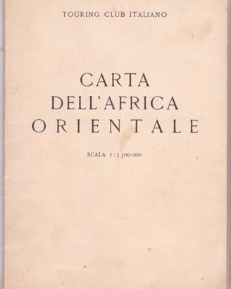 Carta dell'Africa Orientale 1935
