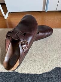 BIRKENSTOCK Boston in pelle