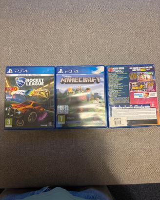 3 Giochi Ps4