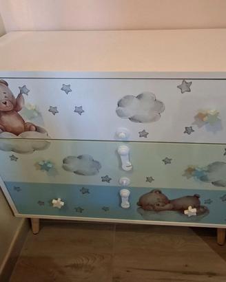 Cassettiera per bambini