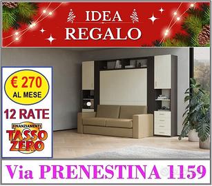 Letto a Scomparsa 2 piazze_12 rate €270 TASSO ZERO