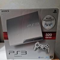 Playstation 3 slim 320Gb Silver boxata