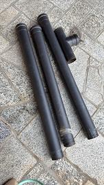 Tubi in ferro per stufe a pellet
