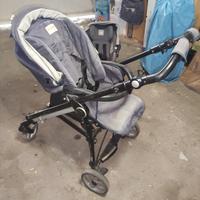 carrozzino pliko switch PEG Perego jeans
