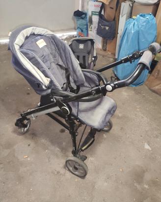 carrozzino pliko switch PEG Perego jeans