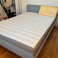 Letto Ikea con materasso a molle insacchettate