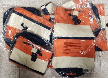 Sacche arancioni Nuove in stock da 11 pezzi