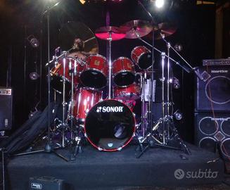 Batteria Sonor Force 3000+Hardware+Piatti+ecc.