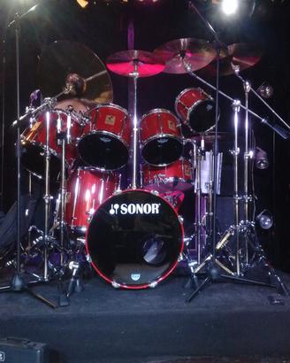 Batteria Sonor Force 3000+Hardware+Piatti+ecc.
